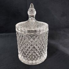 Crystal glass jar for sale  SWADLINCOTE