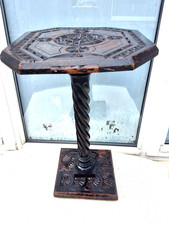 Antique carved octagonal for sale  HARTLEPOOL