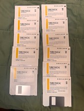 Borland Turbo Pascal 1.5 dla Windows (niemiecki) – kompletne 11 dyskietek 3,5" na sprzedaż  Wysyłka do Poland