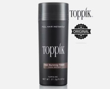 TOPPIK fibre cheratina ripristina capelli diradati 27.5gr CASTANO SCURO, usado comprar usado  Enviando para Brazil