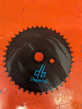 Anel de corrente de aço 42T com encosto de diamante**FRETE GRÁTIS** comprar usado  Enviando para Brazil