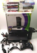 Lote de CONTROLADORES/17 JOGOS para console Microsoft Xbox 360 Slim S 4GB, usado comprar usado  Enviando para Brazil