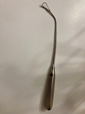 Usado, Instrumento uterino cureta uterina tamanho 4 lâmina curva sem corte comprar usado  Enviando para Brazil