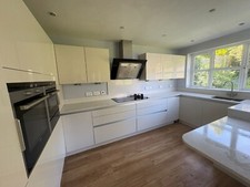 Gloss white handleless for sale  SOLIHULL