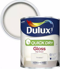 Dulux gloss timeless for sale  KETTERING