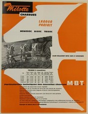 Prospectus brochure mélotte d'occasion  Auneau