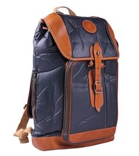 Usado, Mochila de viagem Hunting World Batu Cross azul couro marrom mochila comprar usado  Enviando para Brazil