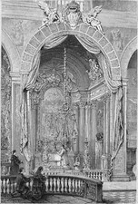  LISBONNE- SAO-ROQUE: CHAPELLE ROYALE PONTIFICALE St-JEAN-BAPTISTE -Gravure 19e comprar usado  Enviando para Brazil