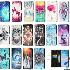 Für ZTE Blade A56 A36 A76 A35E lackiertes Muster Brieftasche Ständer Handy Hülle comprar usado  Enviando para Brazil