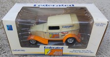 Carro de rua vintage Ertl fundido, peças de automóvel federadas 1932 Ford Panel com caixa comprar usado  Enviando para Brazil