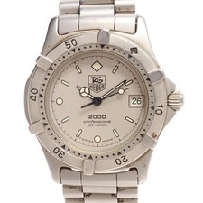 TAG Heuer relógio de quartzo profissional 962.213 data prata unissex vintage Japão comprar usado  Enviando para Brazil