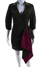 Vestido One 33 Social Feminino Gola V Assimétrico Envoltório Oliva Magenta Tamanho 2 comprar usado Vestido One 33 Social Feminino Gola V Assimétrico Envoltório Oliva Magenta Tamanho 2 comprar usado  Enviando para Brazil