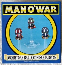 Dwarf War Ballon Squadron, Man O'War, Games Workshop, używany na sprzedaż  PL