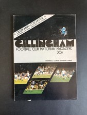 Programma calcio gillingham usato  Italia
