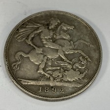 1892 silver crown for sale  BIRMINGHAM