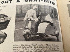 Vespa 125cc blacknell for sale  BRIGHTON