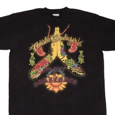 CAMISETA VINTAGE CHRISTIAN AUDIGIER LOS ANGELES ANOS 2000 TAMANHO 4XL comprar usado  Enviando para Brazil