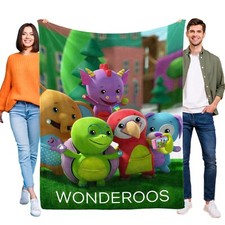 Cobertor Wonderoos decoração sofá cama quarto carro todas as estações presentes de aniversário comprar usado  Enviando para Brazil