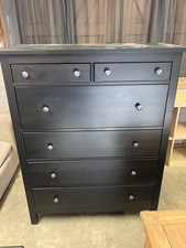 Black ikea hemnes for sale  RAYLEIGH