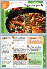 Vegetable paella 121 for sale  SLEAFORD