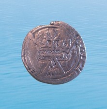PORTUGAL CHINFRÃO 12 REAIS BRANCO AFONSO V 1472 PRATA LISBOA #3726# comprar usado  Enviando para Brazil