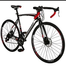 Bicicleta de estrada Eurobike 700C quadro 54cm Shimano 21 velocidades bicicleta de corrida para adultos comprar usado  Enviando para Brazil