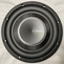 Subwoofer fino STEG SQ8-2 - 8 polegadas bobina de voz dupla 2Ω 300 Watts RMS comprar usado  Enviando para Brazil