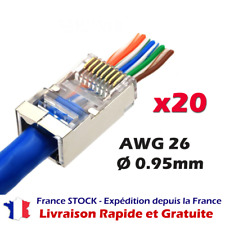 Lot connecteurs rj45 d'occasion  La Ferté-Alais