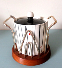 Kirkham pottery lidded for sale  LYMINGTON