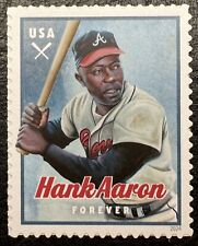 2024 Scott #5908 - Forever - HANK AARON - BEISEBOL - Estado perfeito, sem marca de charneira comprar usado  Enviando para Brazil