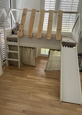 Kinderbett halbhoch 90x200 gebraucht kaufen  Lörrach