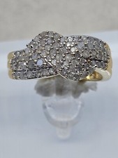 9kt gold diamond for sale  WORCESTER