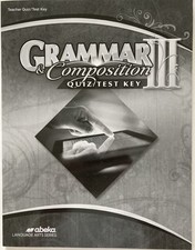 Abeka grammar composition for sale  Strafford