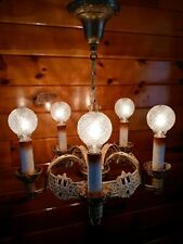 Candelabro antigo de bronze fundido início dos anos 1900 missão Tudor artesanato renascentista comprar usado  Enviando para Brazil