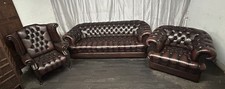 Chesterfield fully buttoned for sale  KNUTSFORD