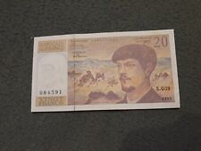 Billets francs debussy d'occasion  Bléré
