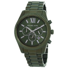 Relógio masculino Michael Kors Lexington cronógrafo mostrador verde quartzo MK9166 comprar usado  Enviando para Brazil