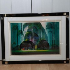 Serigrafia eyvind earle usato  Spedire a Italy