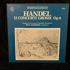 HANDEL 12 Concerti Grossi Op. 6 - Paul Angerer - VOX QUAD ST 3LP comprar usado  Enviando para Brazil