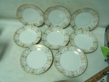 Noritake Nippon "N 2859" Pratos de Pão Acentos Dourados 6.5" Lote de 8 Excelente Condição comprar usado  Enviando para Brazil