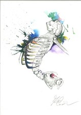 Stampa quadro anatomia usato  Fiumicino