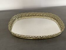 Vintage oval mirrored for sale  Saint Clair Shores