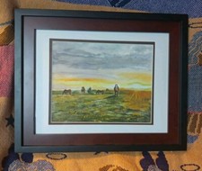 Vintage watercolor framed for sale  Harrisburg