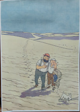 Affiche haddock tintin d'occasion  Lille-