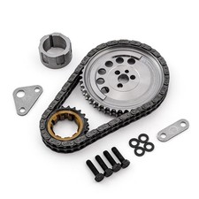 Kit de corrente de temporização Chevy GM LS3 rolo duplo 9 chaveiros tarugo aço comprar usado  Enviando para Brazil