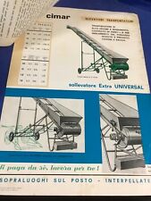 Brochure elevatori cimar usato  Catania