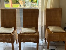 Rattan stühle hochlehne gebraucht kaufen  Kleve