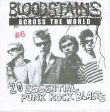 BLOODSTAINS ACROSS THE WORLD #6 comp 1977-1983 international punk rock rarities, usado comprar usado  Enviando para Brazil
