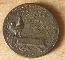 Medaille bronze 1900 d'occasion  La Chapelle-en-Serval