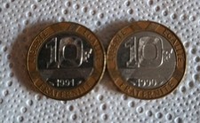 Pieces francs 1990 d'occasion  Bordeaux-